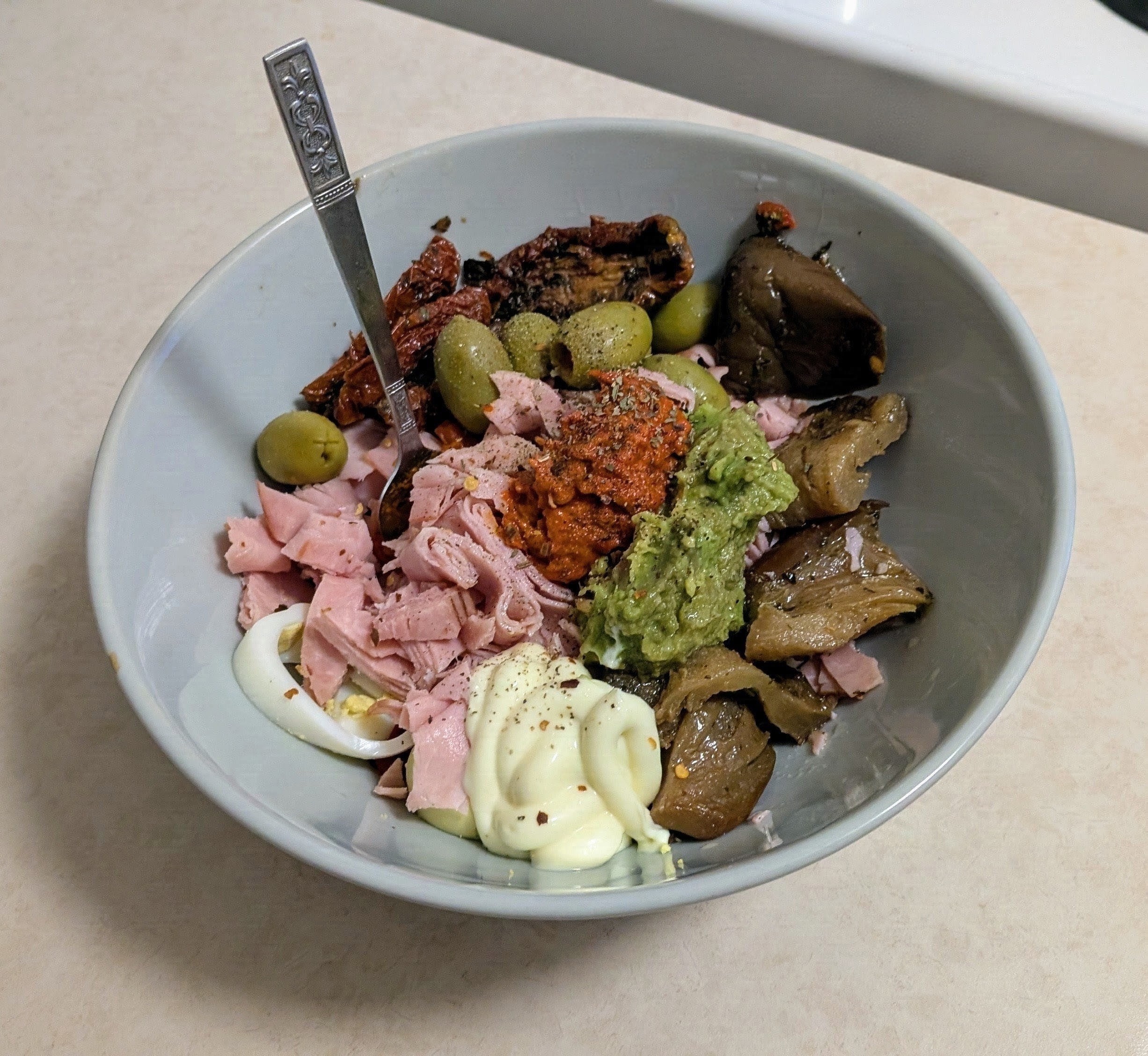 Italian sandwich bowl photo
